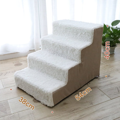 Four-story pet stairs dog agility equipment