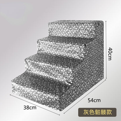 Four-story pet stairs dog agility equipment