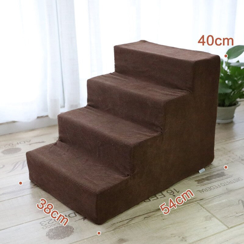 Four-story pet stairs dog agility equipment